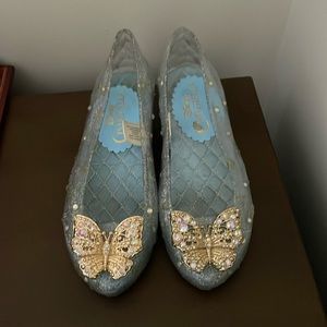 Disney Cinderella Costume Shoes for Girls size 11/12